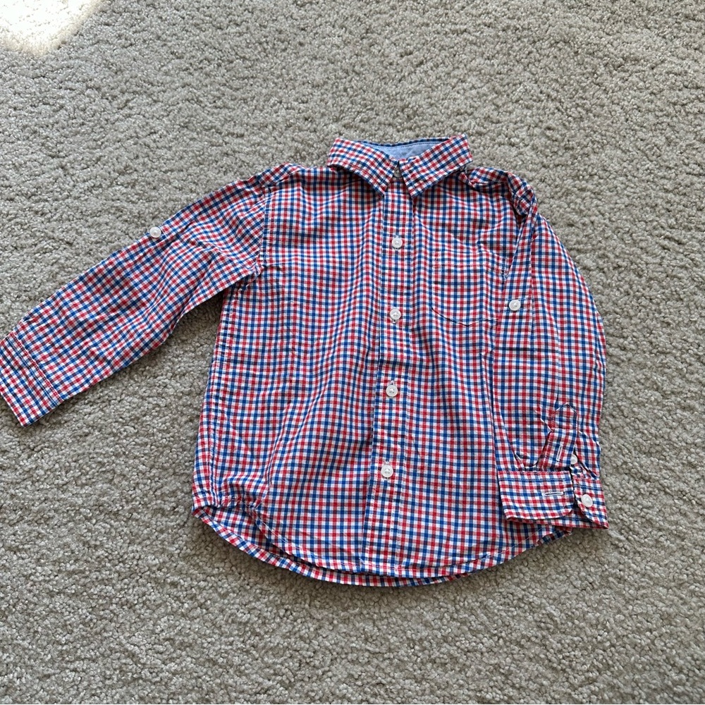 JANIE and JACK button down shirt